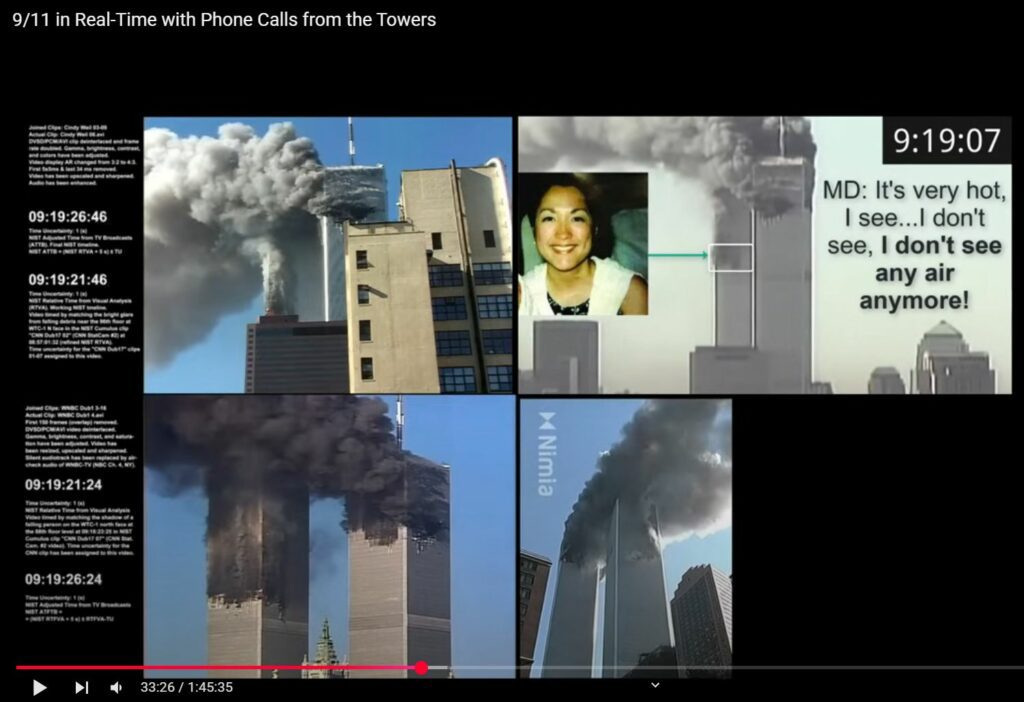 9-1-1 and other Calls from the WTC Towers including full length audio of Melissa Doi who was slowly microwaved to death